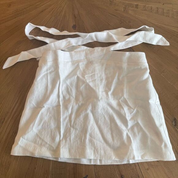 $229 Revolve x Rumer Avalon wrap skirt black white size Xsmall  m1 - Picture 2 of 4